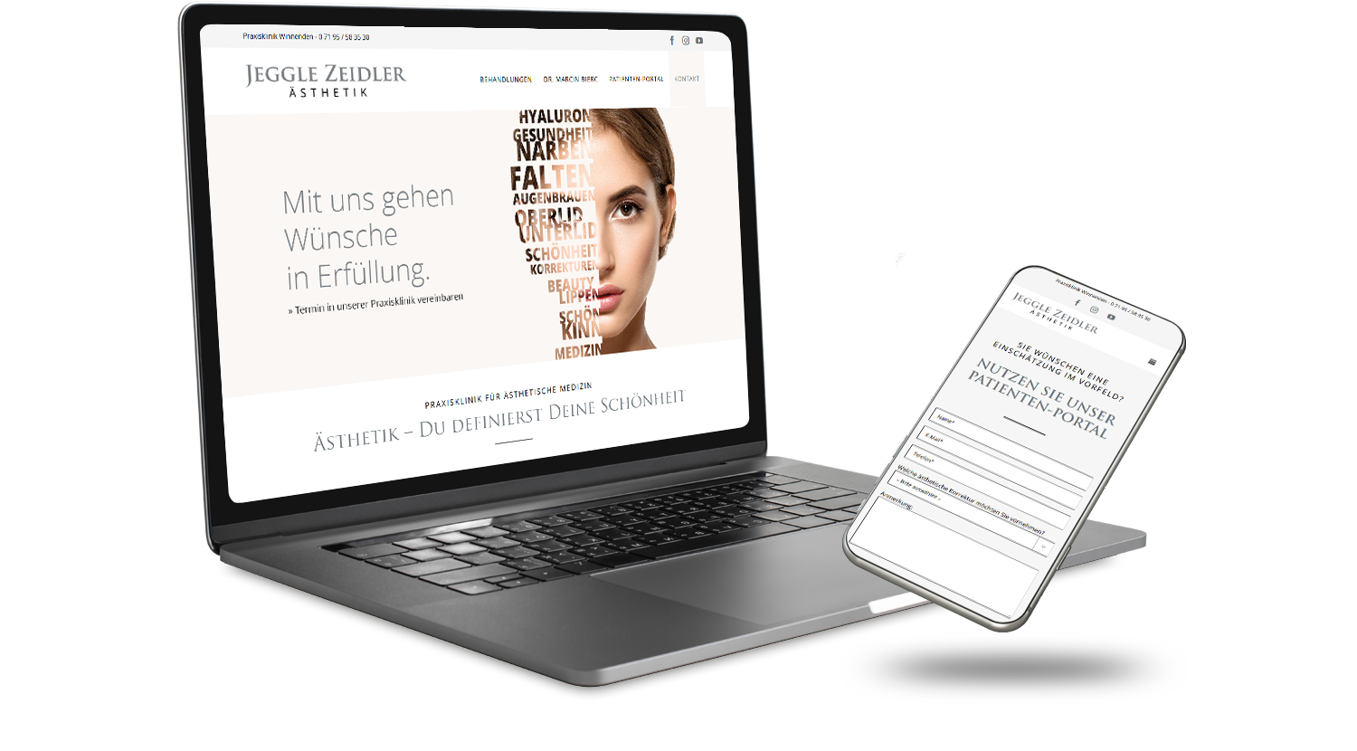 Referenz | Ästhetik | JEGGLE-ZEIDLER Praxiskliniken | RESPONSERS
